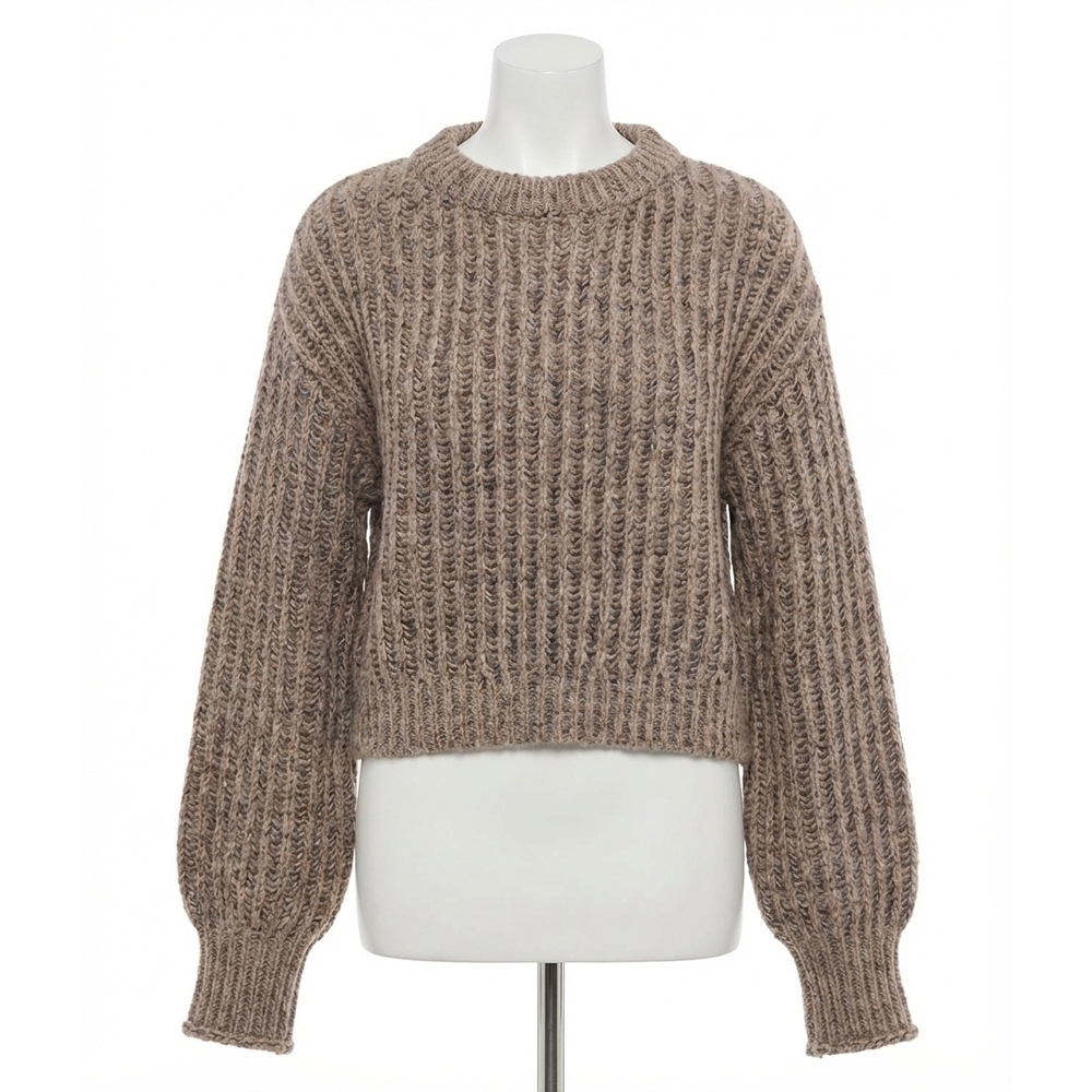 NEW Z SUPPLY tivoli pullover sweater in burnt ash heather